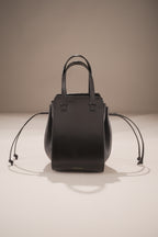 Italian Black Bucket Bag
