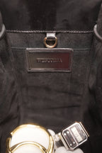 Italian Black Bucket Bag