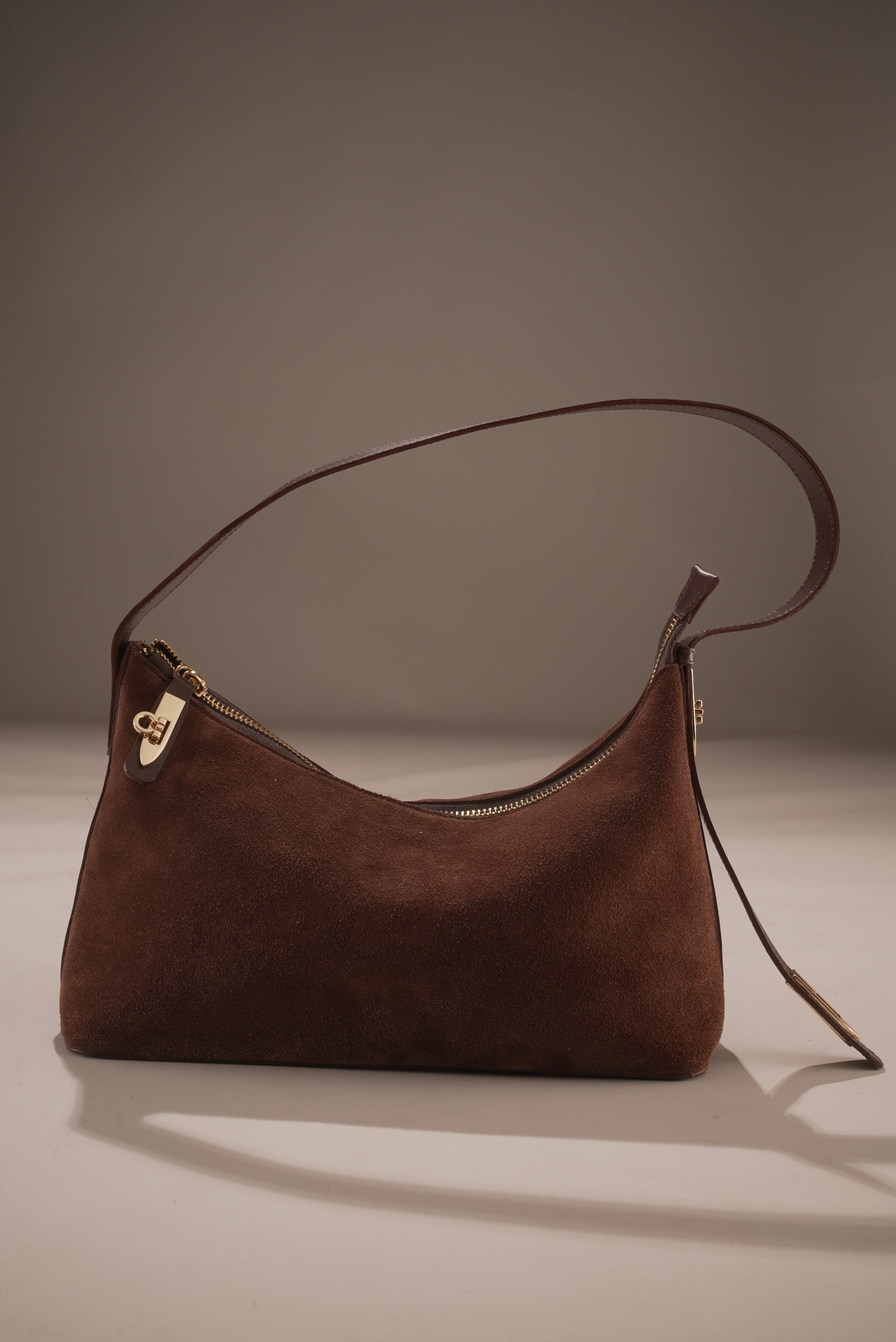 Westoria Suede Shoulder Bag