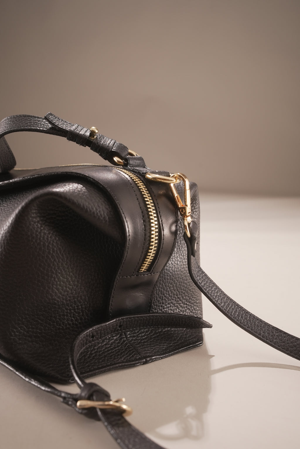Westoria Black Bowler Bag