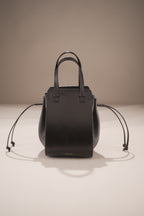 Italian Black Bucket Bag