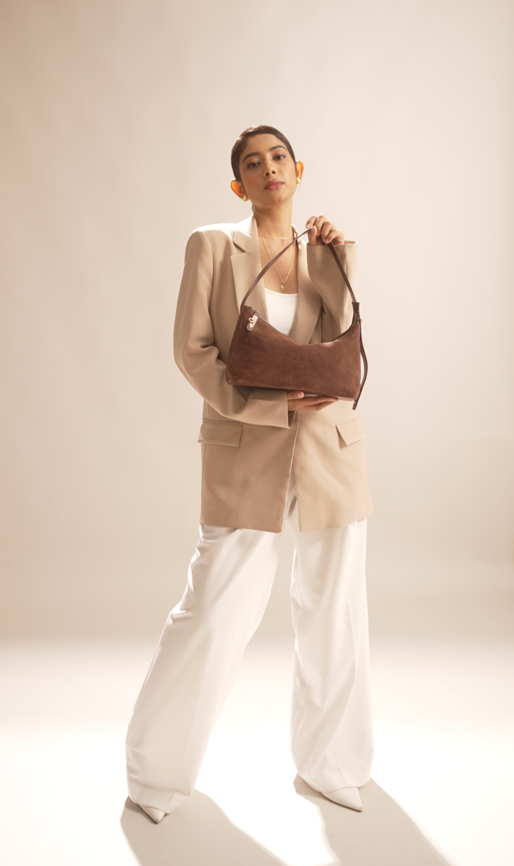 Westoria Suede Shoulder Bag