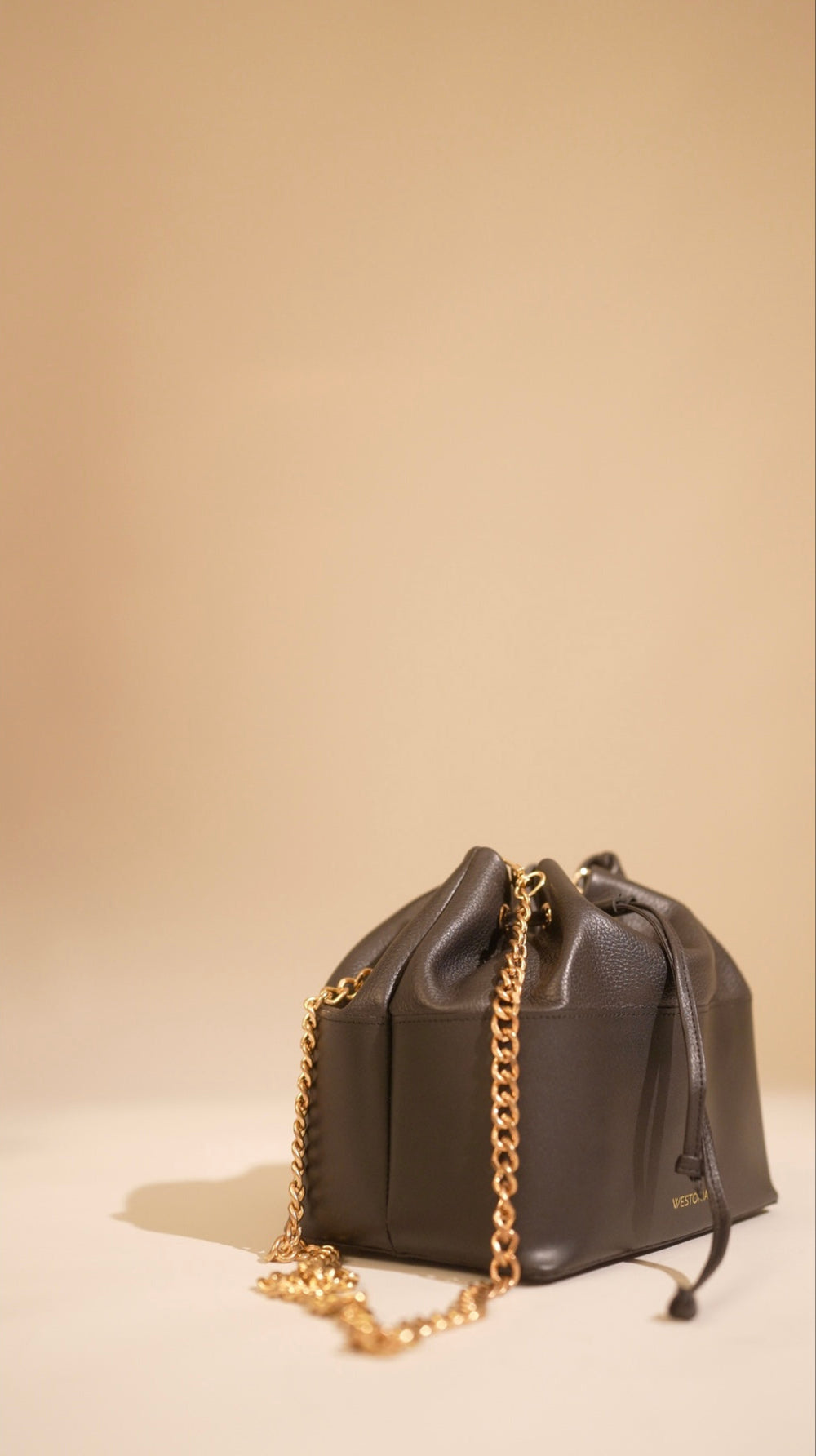 Westoria Black Bucket Bag